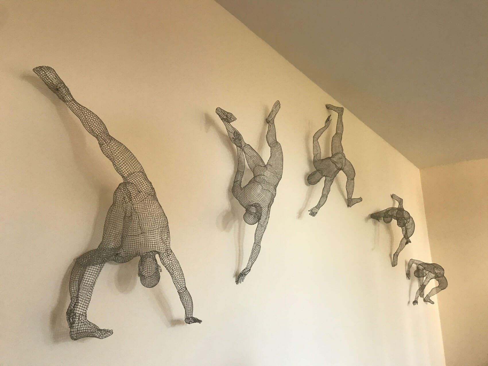 Michelle Castles Sculptures -Capoeira