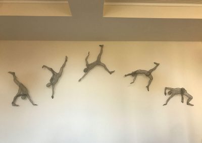 Michelle Castles Sculptures - Capoeira