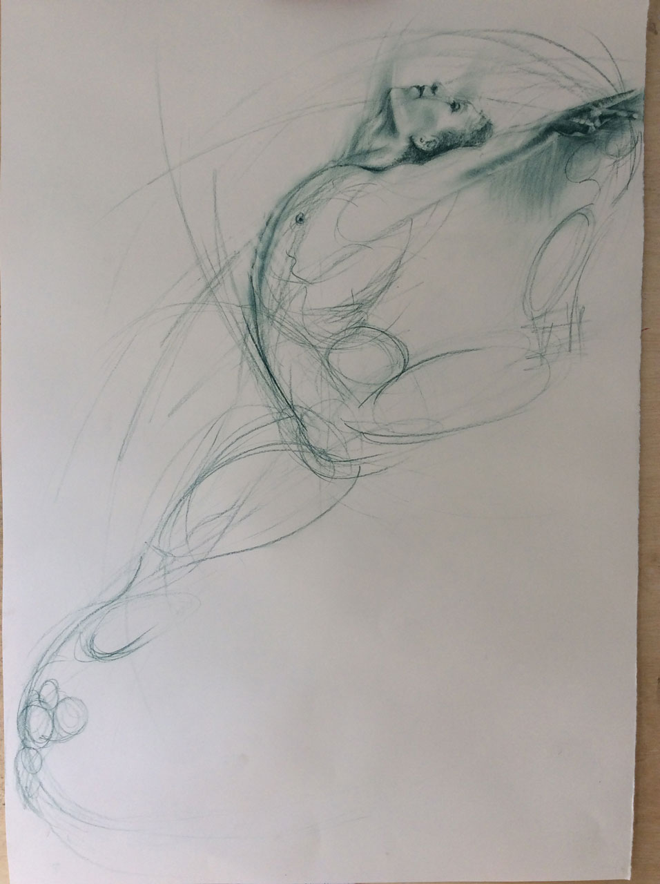 Michelle Castles Dancer I Sketch