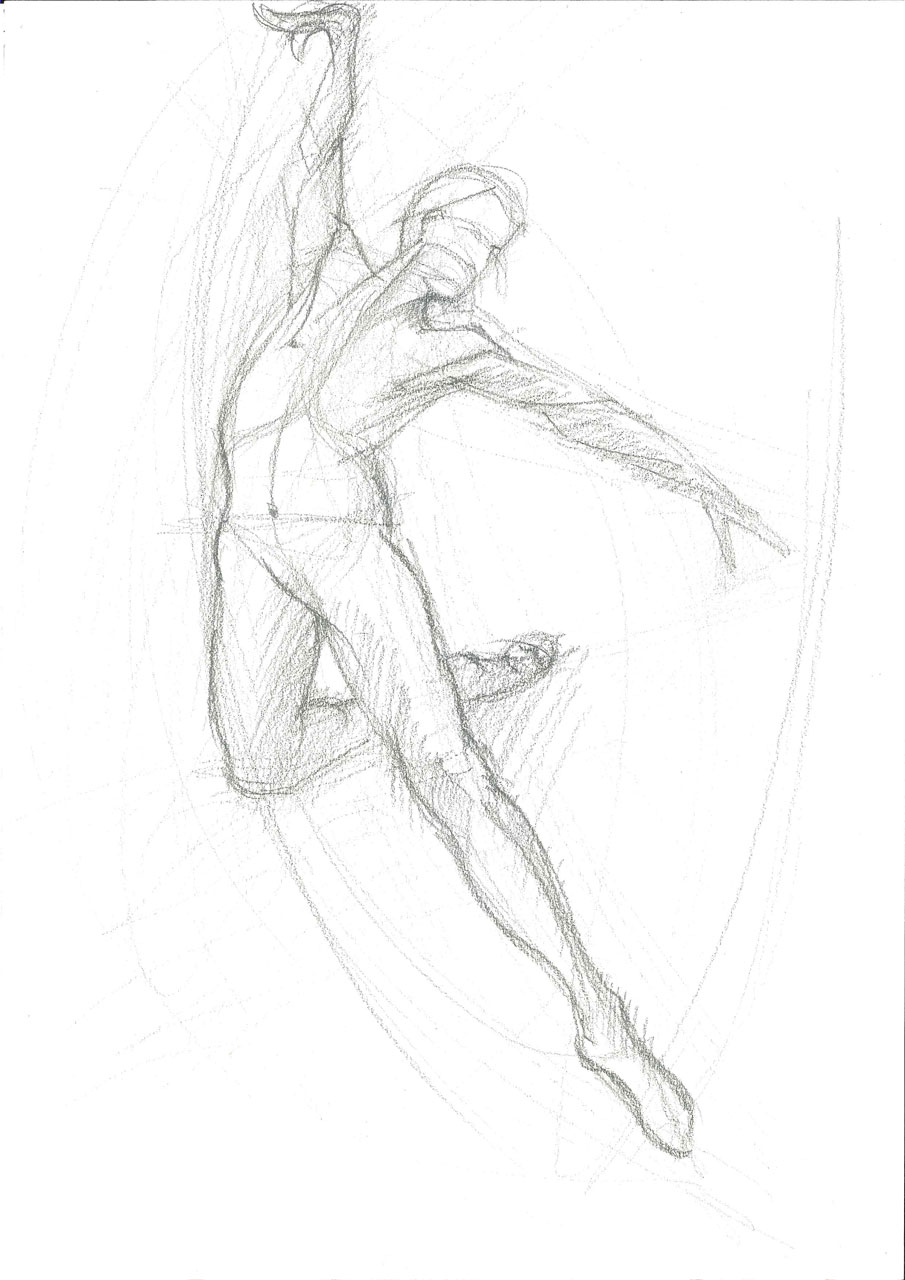 Michelle Castles Dancer II Sketch