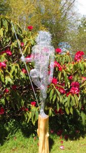 Michelle Castles Sculpture - Aboriginal Man Garden
