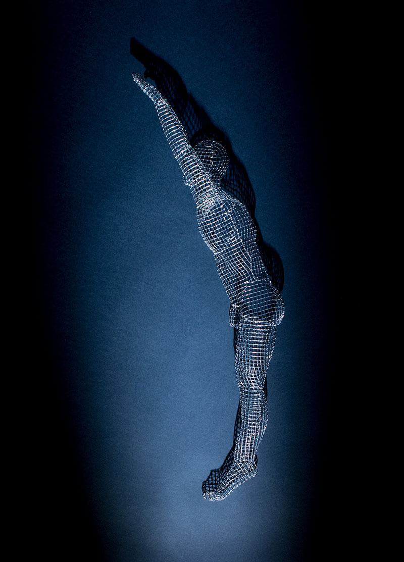 Michelle Castles Sculpture - Diver Series 1