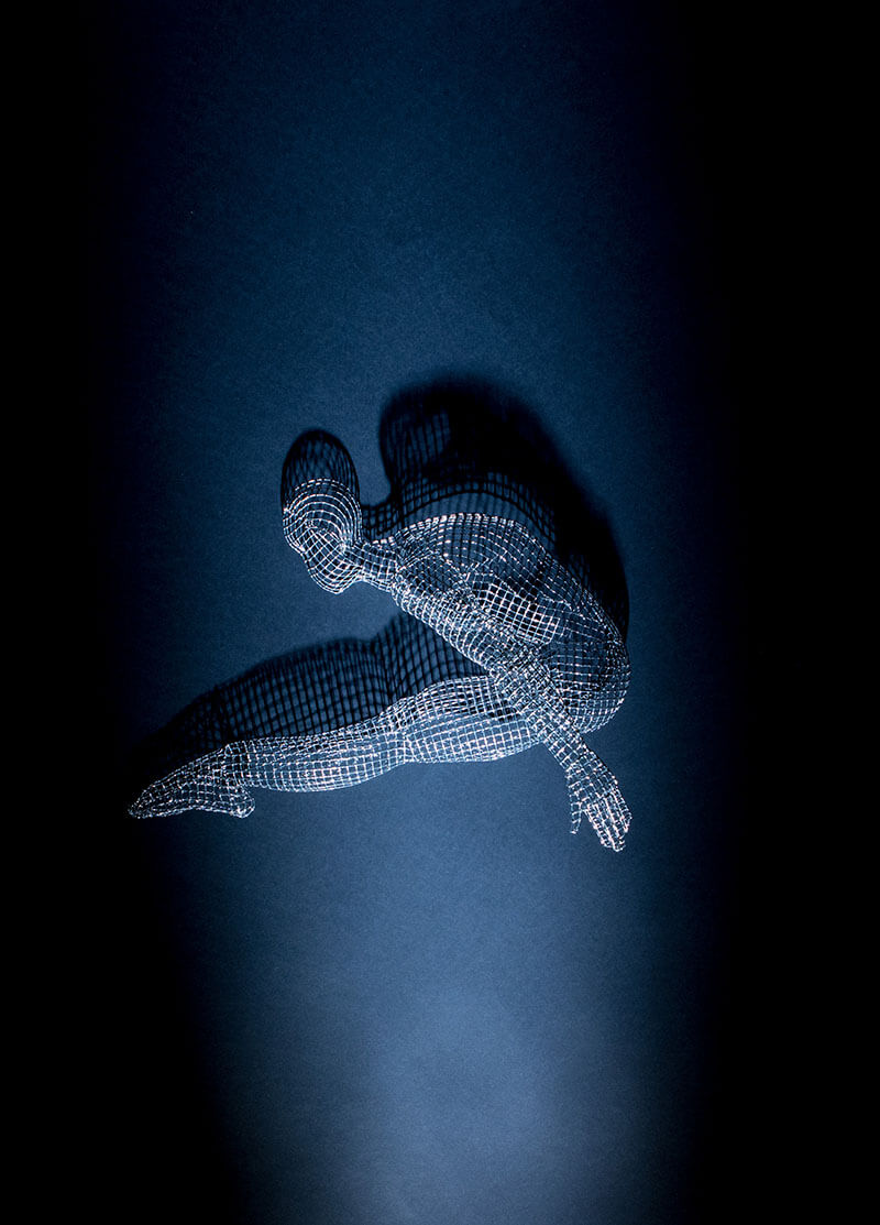 Michelle Castles Sculpture - Diver Series 5