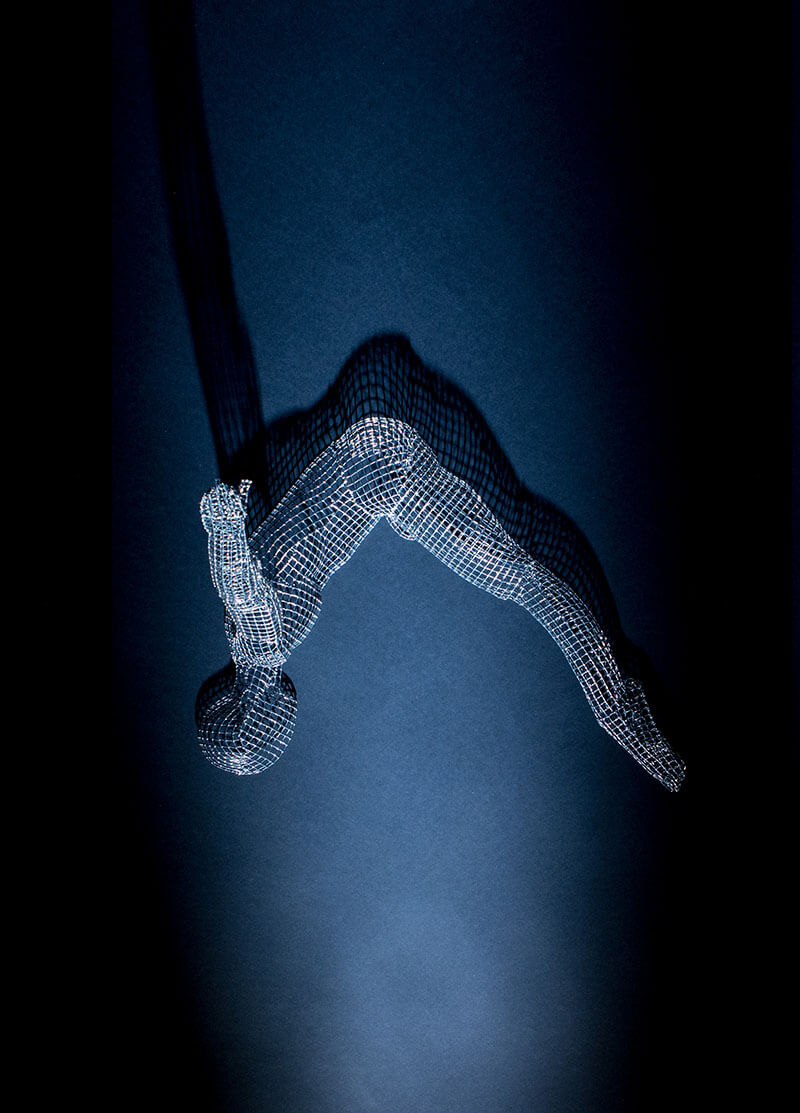 Michelle Castles Sculpture - Diver Series 6