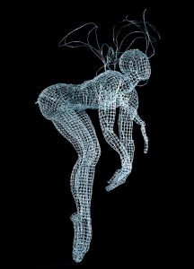 Michelle Castles Sculpture - Dragonfly Lady 2