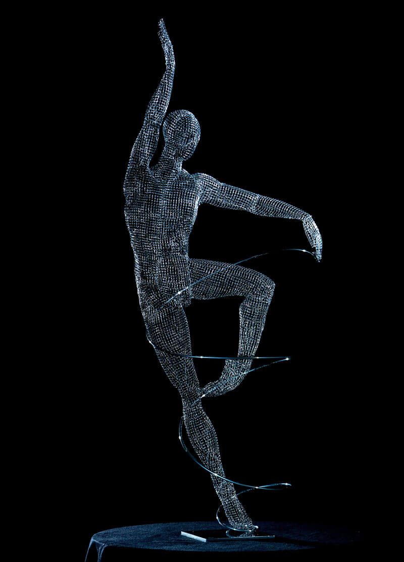 Michelle Castles Sculpture - Fibonacci Dancer